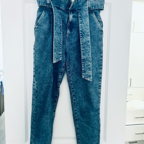 Sézane Austin Trousers High-waisted Ankle-length Denim Jeans
Pants Paperbag - Picture 4 of 10